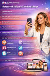 influencer website design in trichy