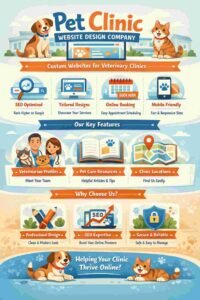 website designing company for pet clinic