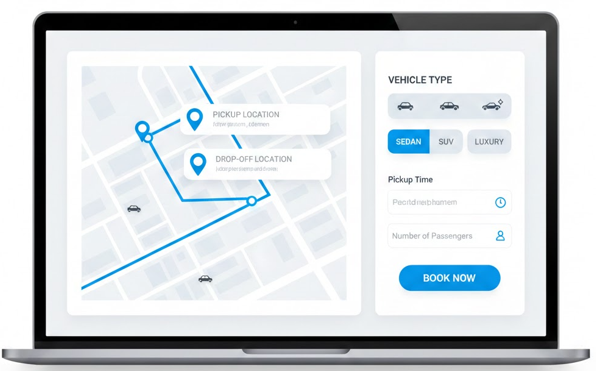 Taxi Website Development