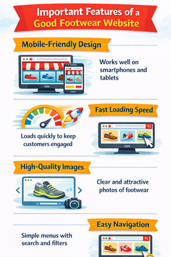 Web Designing Company for Footwear Shop in tamil nadu
